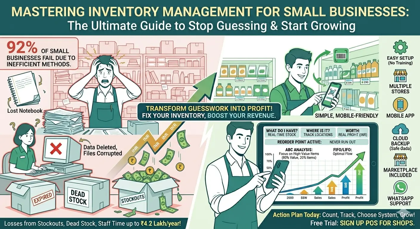 The Complete Guide to Inventory Management for Small Business Owners (2026)